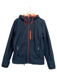 Vorschaubild 1 von Windtrekker Softshelljacke Gr. 48 Dunkelblau Orange