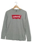 Vorschaubild 1 von Langarmshirt Gr. 164 Logo Print Grau