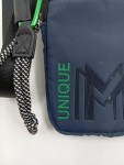 Vorschaubild 2 von Gürteltasche blau Logo Karabiner Polyester