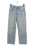 Vorschaubild 1 von Jeans Straight Leg hellblau Used Look Damen Gr. 36
