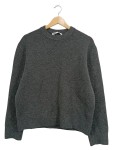 Vorschaubild 1 von Pullover Grau Melange Rundhals Langarm Gr. 36