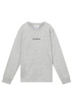 Vorschaubild 1 von Langarm Sweatshirt Kinder XS Grau Logo