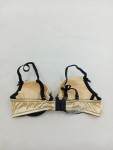 Vorschaubild 2 von BH Schwarz BH mit Spitze Beige Gr. 70A Polyester Lochmuster Alltag