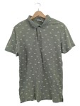 Vorschaubild 1 von Herren Poloshirt Gr. 48 Palmenmuster Grün