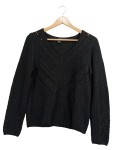 Vorschaubild 1 von Strickjacke Dunkelbraun Grobstrick Gr. 38