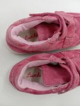 Vorschaubild 3 von Sneaker Low Klettverschluss Gr. 30 Pink Leder