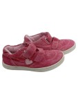 Vorschaubild 1 von Sneaker Low Klettverschluss Gr. 30 Pink Leder