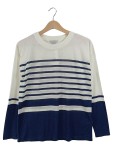 Vorschaubild 1 von Pullover Gr. 36 gestreift Maritim Rundhals Damen