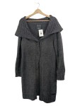 Vorschaubild 1 von Strickjacke Damen Gr. 40 Grau Cardigan Langarm