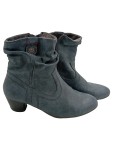 Vorschaubild 1 von Stiefelette Gr. 39 Grau Reißverschluss Damen