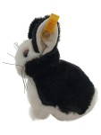 Vorschaubild 1 von Kuscheltier Hase schwarz weiß 14cm Baby