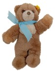 Vorschaubild 1 von Teddybär Kuscheltier 25cm hellbraun blau