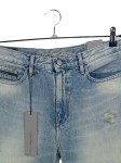 Vorschaubild 3 von Ripped Jeans Herren Gr. W33/42/L Blau Baumwolle Uni Casual 42 cm