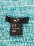 Vorschaubild 3 von Pullover Damen Gr. 36 Türkis Strickmuster