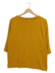 Vorschaubild 1 von Pullover Damen Gr. 38 Senfgelb Langarm Basic