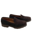 Vorschaubild 1 von Loafer Wildleder Damen Gr. 38.5 Braun