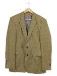 Vorschaubild 1 von Sakko kariert Herren Gr. 48 Beige Klassisch