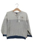 Vorschaubild 1 von Pullover Gr. 44 gestreift Knöpfe Beige