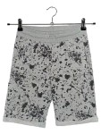 Vorschaubild 1 von Kinder Shorts Gr. 134 Grau Spritzermuster