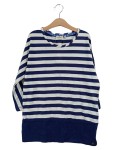 Vorschaubild 1 von Langarmshirt Ringelshirt Breton Blau-Weiß Gr. 38