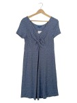 Vorschaubild 1 von Sommerkleid Blau Gr. 40 V-Ausschnitt