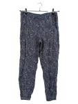 Vorschaubild 1 von Stoffhose Paisley Dunkelblau Weiß Größe 36