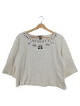 Vorschaubild 1 von Sweatshirt Gr. 38 Beige Schmucksteine Kragen