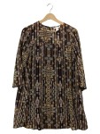 Vorschaubild 1 von Bluse Ethno Look Muster Schwarz Gr. 36