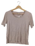 Vorschaubild 1 von T-Shirt Basic Rundhals Kurzarm Gr. 36 Beige
