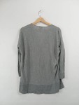 Vorschaubild 2 von Pullover Gr. 34 grau Raffung Viskose