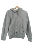 Vorschaubild 1 von Sweatjacke Gr. 38 grau Kapuze Reißverschluss