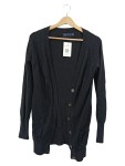 Vorschaubild 1 von Strickjacke Damen Gr. 38 schwarz Knöpfe