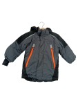 Vorschaubild 1 von Skijacke Kinder Gr. 92 Grau Orange Kapuze