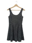Vorschaubild 2 von Sommerkleid Polka Dot Schwarz Weiß Gr. 38