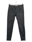 Vorschaubild 1 von Skinny Fit Jeans Damen Größe 38 Schwarz Reißverschluss