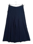 Vorschaubild 1 von Culotte Hosenrock Blau Damen Gr. 38 M Baumwolle Klassisch