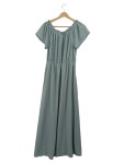 Vorschaubild 1 von Sommerkleid Maxikleid Gr. 40 mintgrün schulterfrei