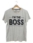 Vorschaubild 1 von T-Shirt I'M THE BOSS Gr. 38 Herren grau