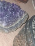Vorschaubild 3 von Schmuckschatulle Oval Silber Florales Muster 12x8cm