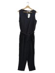 Vorschaubild 1 von Jumpsuit Gr. 40 Schwarz ärmellos Bindegürtel
