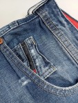 Vorschaubild 3 von Jeans Straight Leg Damen Blau Gr. W28/36/S Baumwolle Elasthan Uni Casual