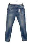Vorschaubild 1 von Jeans Straight Leg Damen Blau Gr. W28/36/S Baumwolle Elasthan Uni Casual