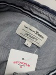 Vorschaubild 3 von Freizeithemd Herren Gr. 36/S Blau Baumwolle Meliert Casual Langarm
