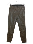Vorschaubild 1 von Lederhose Damen Braun Größe 36 Reißverschluss