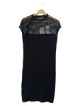 Vorschaubild 1 von Spitzenkleid Gr. 40 Schwarz Elegant