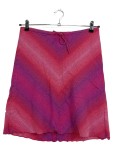 Vorschaubild 1 von A-Linienrock Gr. 34 Pink Lila Batik Sommerrock