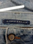 Vorschaubild 3 von Damen Bootcut Jeans W31 Blau Used Look Casual
