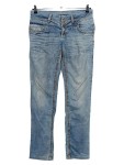 Vorschaubild 1 von Damen Bootcut Jeans W31 Blau Used Look Casual