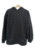 Vorschaubild 1 von Kapuzenpullover Gr. 36 Schwarz Allover Print