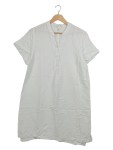 Vorschaubild 1 von Sommerkleid Gr. 36 Weiß Kurzarm Basic Kleid
